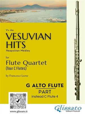 cover image of (G Alto Flute--instead Fl. 4) Vesuvian Hits for Flute Quartet
